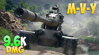 MVY  6 Kills 96K DMG  Summer walk  World Of Tanks [upl. by Yrannav]