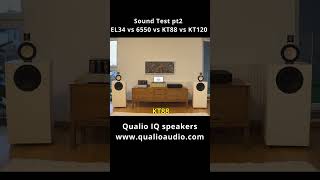 6550 vs KT88 vs EL34 vs KT120  Sound Test 3 [upl. by Neellek]