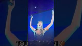 Taylor Swift Midnight Pose Touchdown taylorswift shorts [upl. by Hajar]