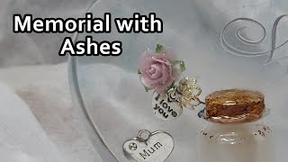 Resin Memorial Heart with Ashes [upl. by Macy]