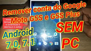 Remover Conta Google Moto G5SXT1792 Android 81 Método Atualizado 2023 Sem Pc [upl. by Wistrup683]