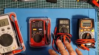 Test multimetrów kieszonkowych Zawsze przy sobie ANENG AN101 UNIT UT120C DT182 Sonel CMM11 [upl. by Cony]