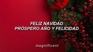 Feliz Navidad  Jose Feliciano Letra [upl. by Kamp659]