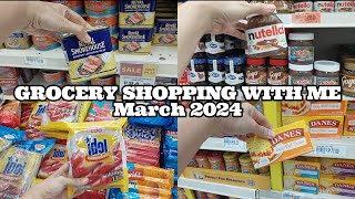 GROCERY SHOPPING WITH ME March 2024 at Robinsons Supermarket Haul Vlog [upl. by Nnyleuqcaj863]