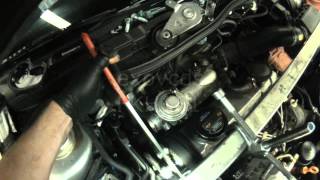 VW A4 ALH TDi Timing Belt Installation [upl. by Dine44]