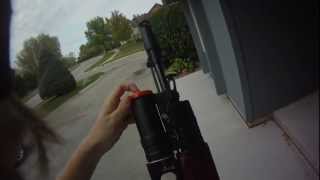 Dboys GP25 AK Grenade Launcher Overview  Shooting [upl. by Sylas]