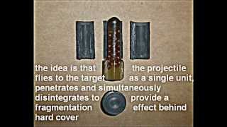 Frangible Armor Piercing sabot dart test [upl. by Aira]