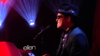 Bruno Mars Performs When I Was Your Man on Ellen [upl. by Spanjian]