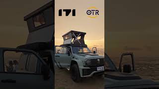 Enjoy Sea And Beach With OTR amp 171 OUTDOOR Automatic Rooftop Tent And 270 Awning camping fyp [upl. by Atiugram]