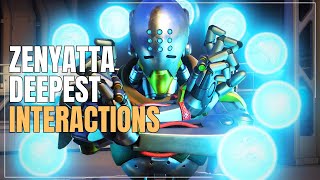 Zenyattas Deepest Interactions  Overwatch 2 [upl. by Salta]