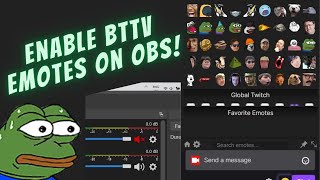 How To Enable BTTV amp FrankerFaceZ Emotes in OBS Studio 2021 [upl. by Korb33]