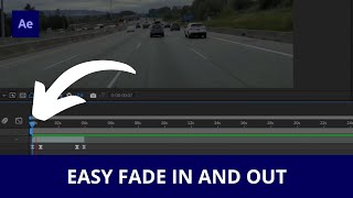 How to ADD FADE IN and FADE OUT in After Effects [upl. by Oiludbo]