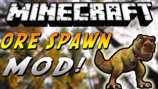 Minecraft 164  Review de OreSpawn MOD  ESPAÑOL TUTORIAL [upl. by Normy907]