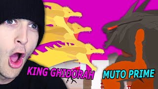 MUTO PRIME vs KING GHIDORAH Reaction [upl. by Rainah]