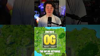 OG Retuning Permanently fortnite fortnitenews shorts [upl. by Nilde]