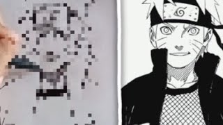 NARUTO MANGA STYLEDrawing [upl. by Carin]