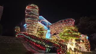 Amazing lights Christmas in Dyker Heights Brooklyn NYC 2023 [upl. by Anitnerolf53]