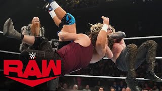 FULL MATCH The Wyatt Sicks vs Chad Gable amp The Creed Brothers Raw Aug 5 2024 [upl. by Ahc]