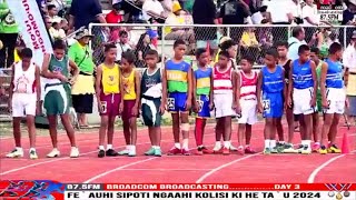 🇹🇴 Day 3 97th Annual InterCollegiate Athletics Competition Kingdom of Tonga 2024 [upl. by Eibur686]