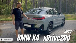 BMW X4 xDrive20d test I prezentacja jak w praktyce sprawdza się miękka hybryda [upl. by Nedac938]