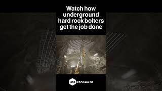 Underground Hard Rock Bolters in Action Stunning 3D Mining Animation [upl. by Aric]