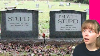 Funniest Tombstones Part 2 [upl. by Russon]