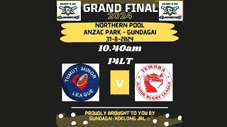 U14LT Group 9 JRL Northern Pool Grand Final 2024  Tumut Minor League v Temora Dragons [upl. by Annonyw]