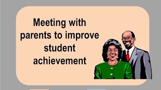 Successful Parent Teacher Conferences [upl. by Ifar]