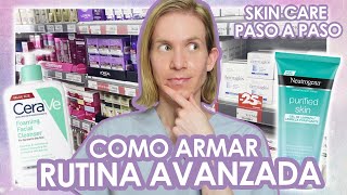 RUTINAS de SKINCARE ECONOMICAS para CADA TIPO DE PIEL Nivel INTERMEDIO  Simon Scarano [upl. by Dugald]