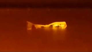 Photoactive polymer – polymer strip moves under light [upl. by Serafine518]