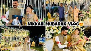 Finally Nikkah Hogaya😍🎊 Nikkah Vlog zainabsaqib1922 😍 [upl. by Janaye]