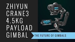 Zhiyun Crane 3 Lab Review  The future of gimbals [upl. by Ayomat]