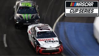 Gibbs Comes Close Too Victory At LA  NASCAR LA Coliseum 2024 Clash [upl. by Mechling281]