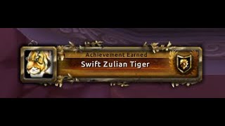 【WotLK Classic】 Swift Zulian Tiger dropped [upl. by Adelice462]