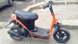 Ремонт и стайлинг ушатанной Honda Dio 27 [upl. by Kilroy657]