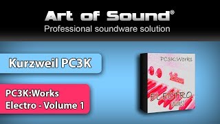 Kurzweil PC3KWorks  Electro  Volume 1 Art of Sound Czech Republic [upl. by Cuttie]