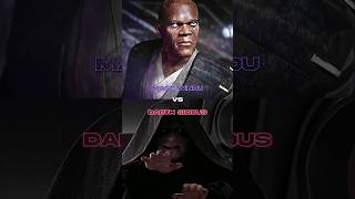 Mace Windu vs Darth Sidious  starwars shorts [upl. by Llenehs]