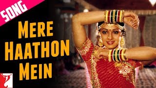 Mere Haathon Mein Song  Chandni  Sridevi  Rishi Kapoor  Lata Mangeshkar ShivHari Anand Bakshi [upl. by Gore]