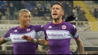 HIGHLIGHTS Fiorentina vs Genoa 60 Odriozola Bonaventura Biraghi 2 Vlahovic Torreira [upl. by Dylane]