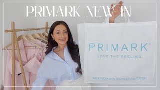 PRIMARK TRY ON HAUL SPRING 2024  new in fashion home accessories amp beauty [upl. by Dnamra]