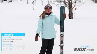 Angelas ReviewElan Ripstick 88 W Skis 2022Skiscom [upl. by Bunder]