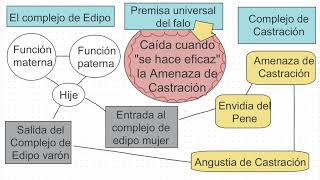 Articulación entre Complejo de Edipo Complejo de Castración y Premisa universal del Falo [upl. by Atinauq893]