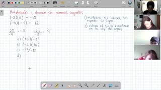 Multiplicación y división de números signados [upl. by Bolton]