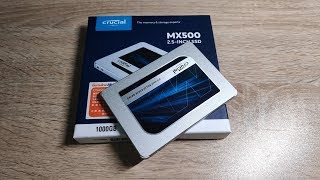 【Huan】 主流級的大容量SSD 美光MX500 1TB開箱評測 [upl. by Dysart]