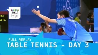 Table Tennis  MenWomen Semi amp Classifications  Full Replay  Nanjing 2014 Youth Olympic Games [upl. by Ecam]