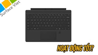 Bàn phím Surface Pro Type Cover có hoạt động tốt với Surface Pro 6 [upl. by Evilc]