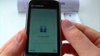 Vodafone 547 Unlock amp input  enter codeAVI [upl. by Lotsyrc704]