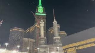 Live Azan e FAJAR Isha Maghrib in Masid al Haram Makkah Mecca Umarh Vlog [upl. by Huggins]