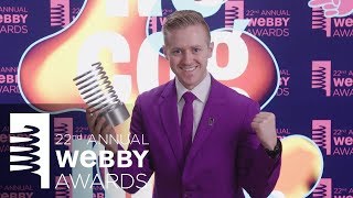 Wayfairs 5Word Speech at the 22nd Annual Webby Awards [upl. by Lenroc]