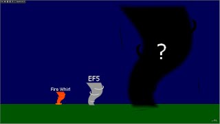 Tornado Size Comparison Version 2 [upl. by Suelo18]